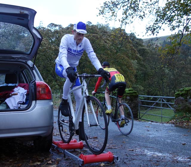 cycling on rollers