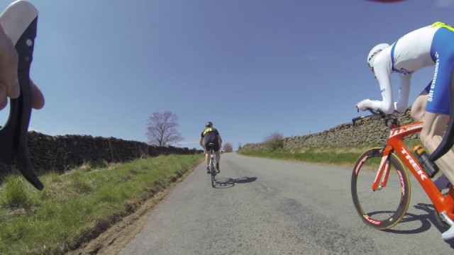 A view from the cockpit. Photo by Bhima Bowden (Buxton CC) 2013