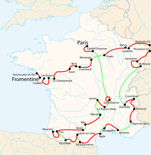 The early editions of the Tour de France helped French gain a better sense of national unity and geographical identity.