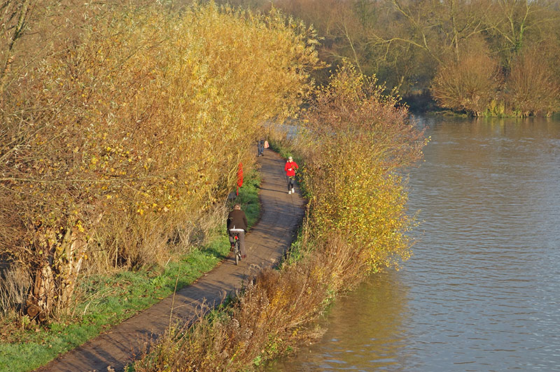 path-by-river