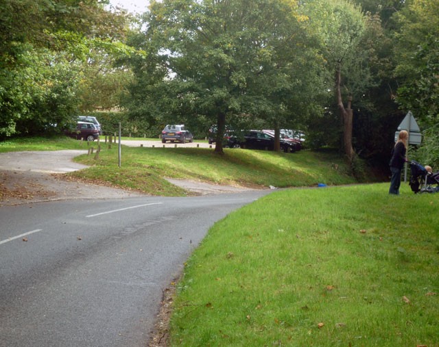 Streatley Hill Cycling uphill