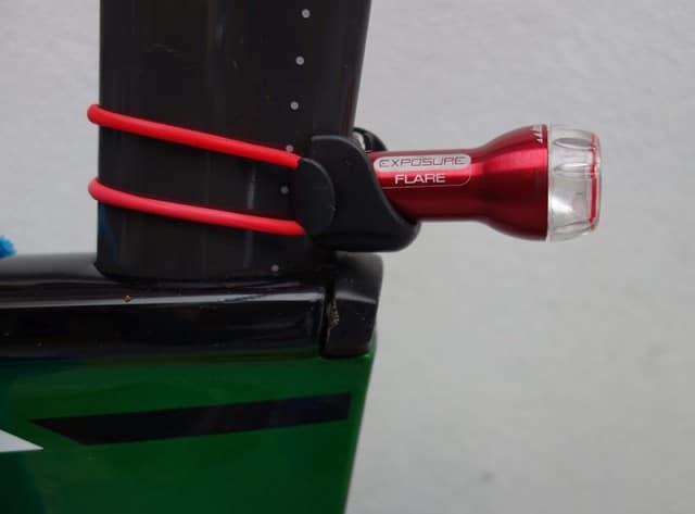 rear light for aero seatpost