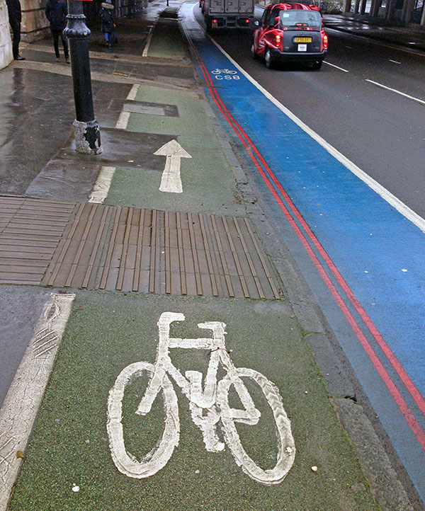 Two cycle paths which don t particularly appeal