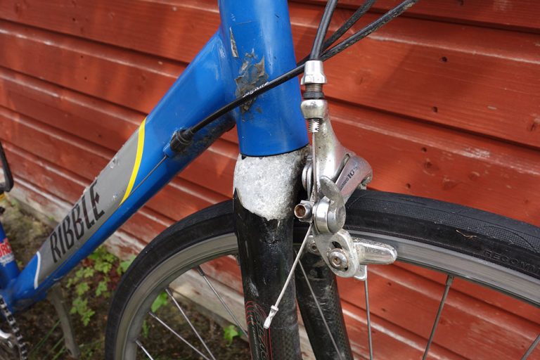 paint mtb fork