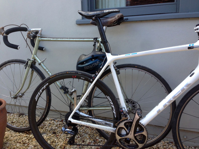 My bike and old bike