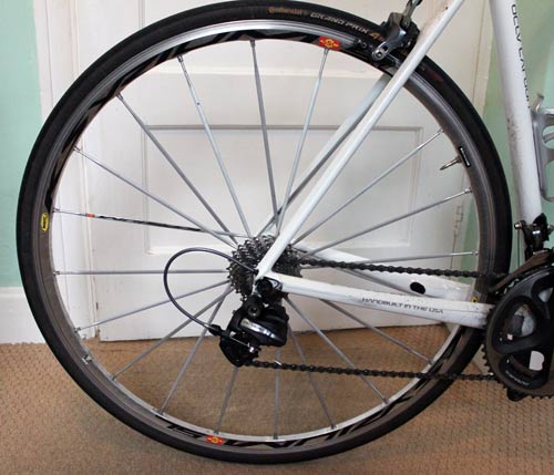 mavic clincher wheelset